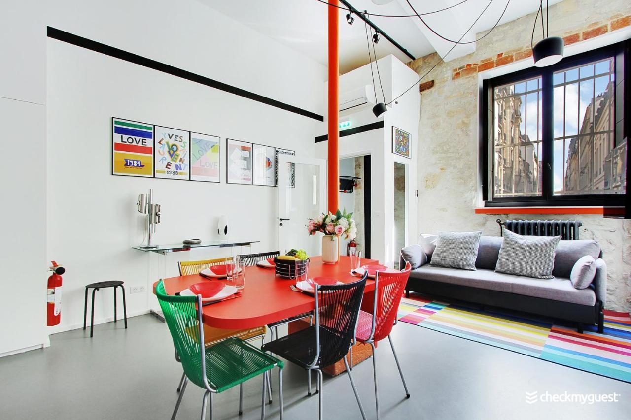 Authentic Apartment - 2Br-6P - Le Marais Paris Exterior foto