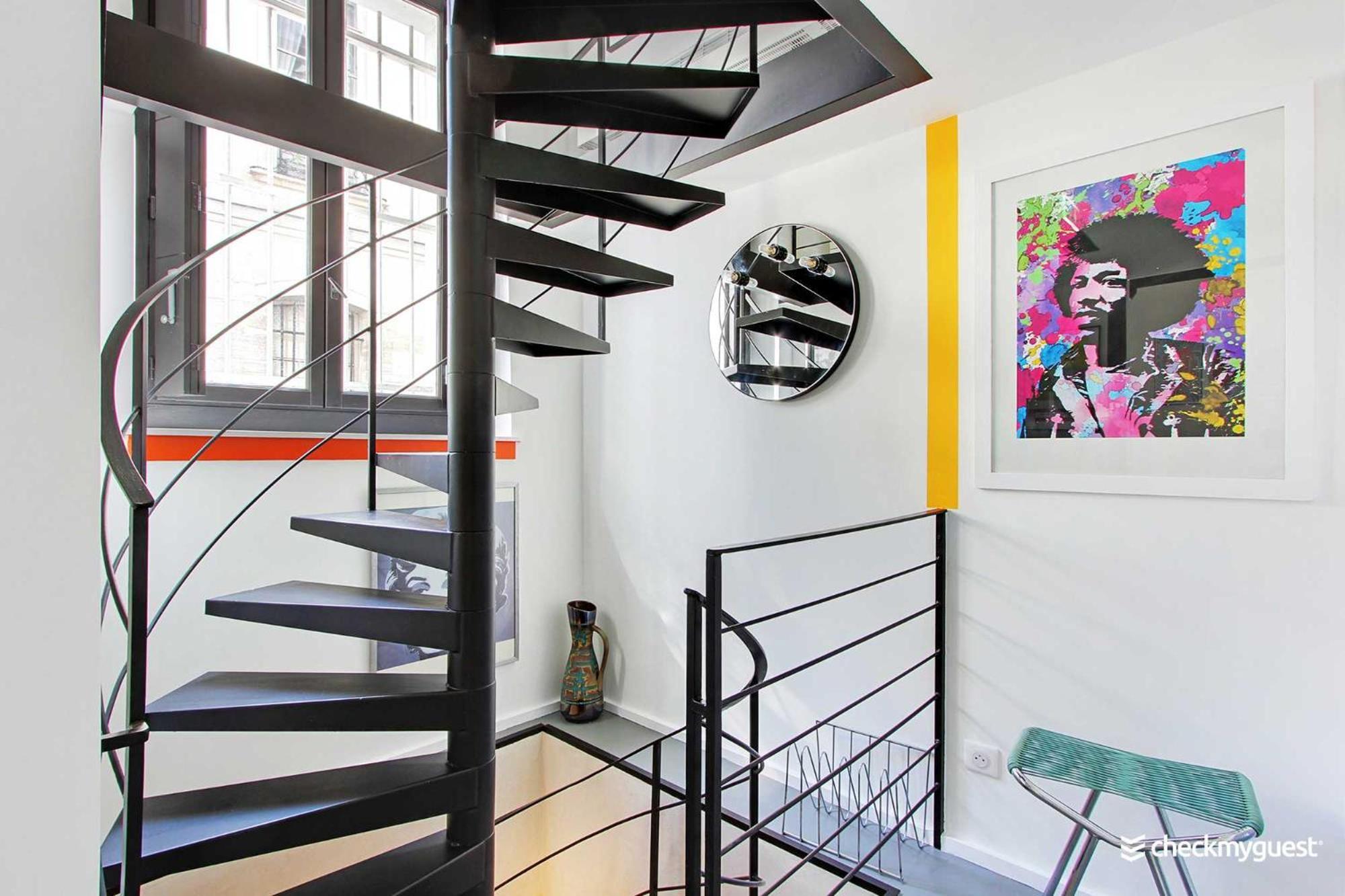 Authentic Apartment - 2Br-6P - Le Marais Paris Exterior foto